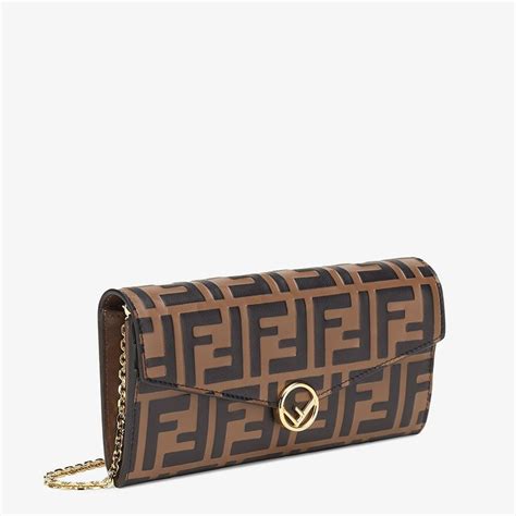 keep it up fendi|Fendi leather wallet.